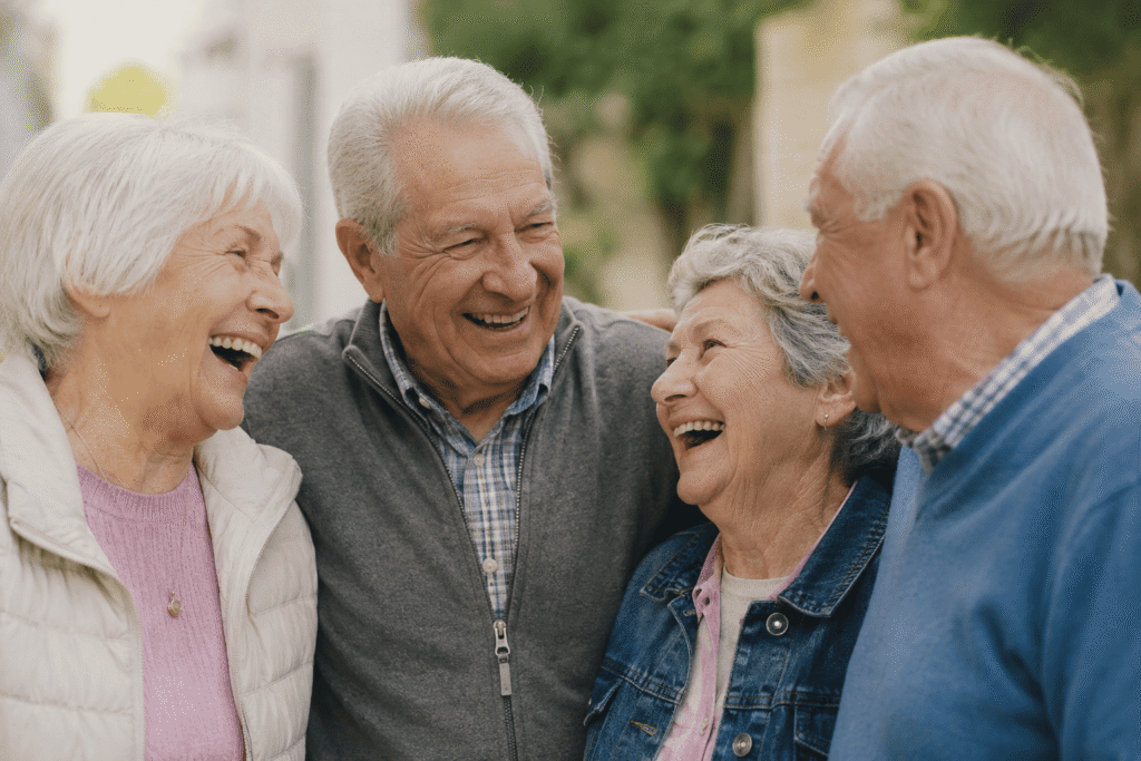 Risoterapia en personas mayores